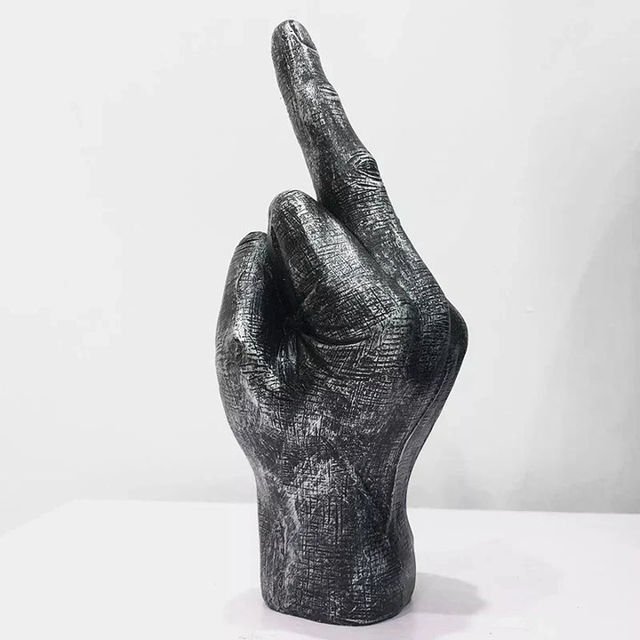 ArtCreativ | Jag Har En Dålig Attityd Skulptur för Hem- och Kontorsinredning