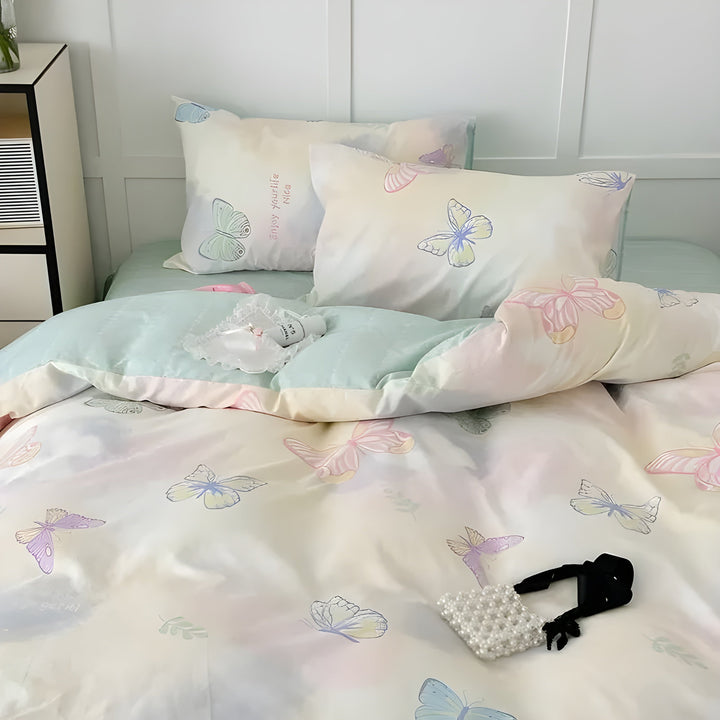 CherryBliss Sängkläder Set – Elegant sängkläder set med madrasskydd