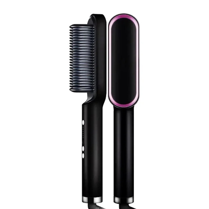 Carvallo-in-1 Ionen-Värmekam Stylera IonPro | Glättkam, Plattång &amp; Hot Comb | Antifrizz-teknologi | 30 cm | Professionell kvalitet