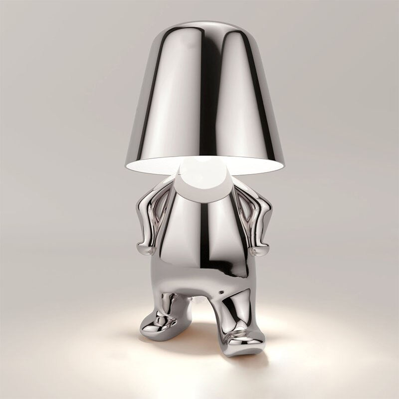 Modern Guld Metall LED Bordslampa