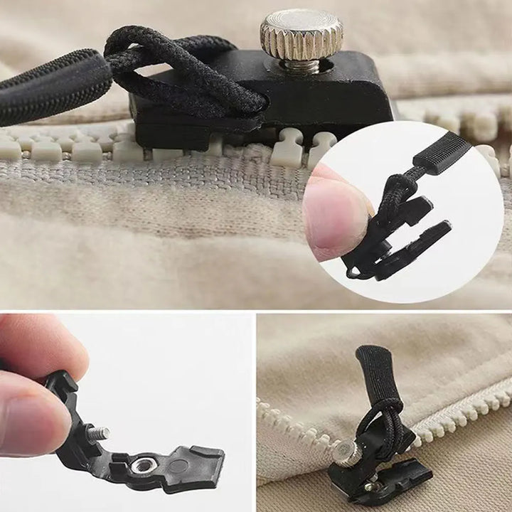 Dragkedje reparationskit 6-pack