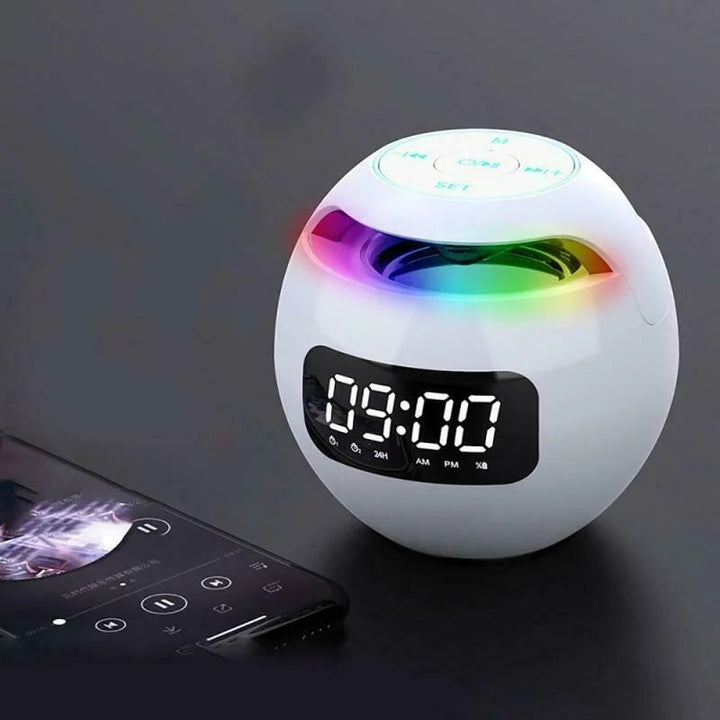Bluetooth väckarklocka med LED-ljussynk