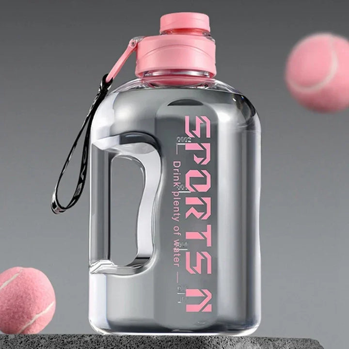 Carvallo Drickflaska 1,7 L / 2,7 L | Läcksäker &amp; BPA-fri | Stor kapacitet | För Sport, Fitness &amp; Utomhus