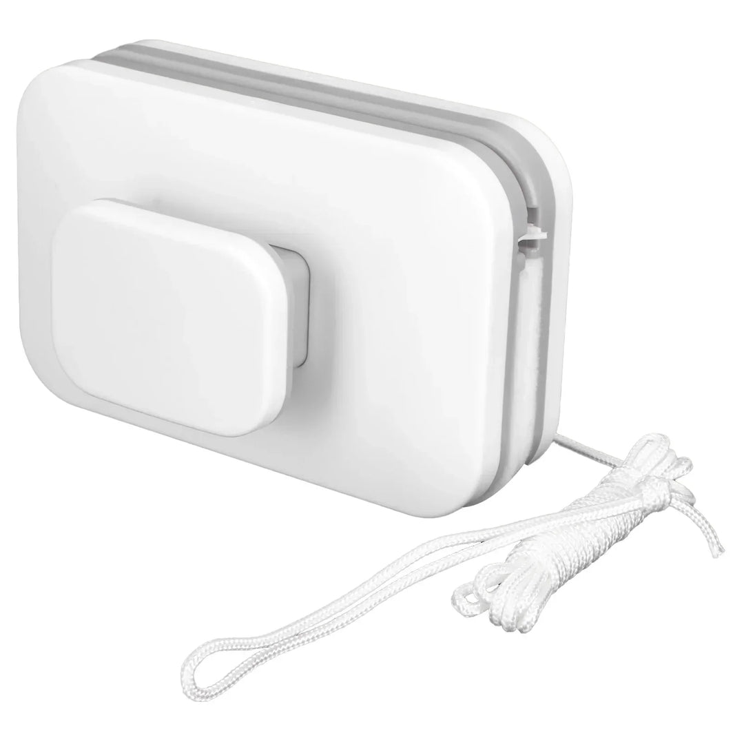 Carvallo Magnetisk Fönsterputsare | För Enkelglas (3–10 mm) | Med Säkerhetsrep &amp; Anti-Kläm Skydd