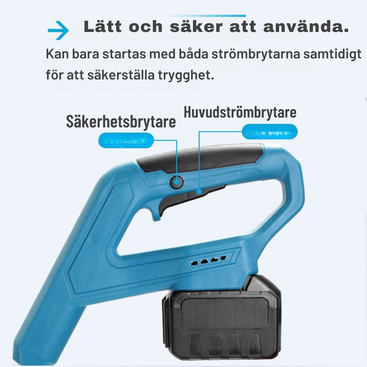 Sladdlös Elektrisk Snöskovel