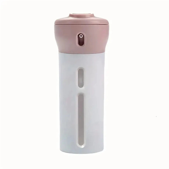 Carvallo 4-i-1 Återfyllbar Resedispenser | Läckagesäker Dispenser för Schampo, Lotion, Parfym &amp; Balsam | Kompakt &amp; TSA-kompatibel