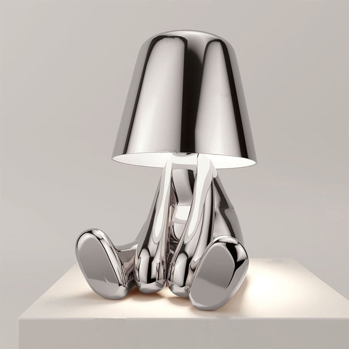 Modern Guld Metall LED Bordslampa