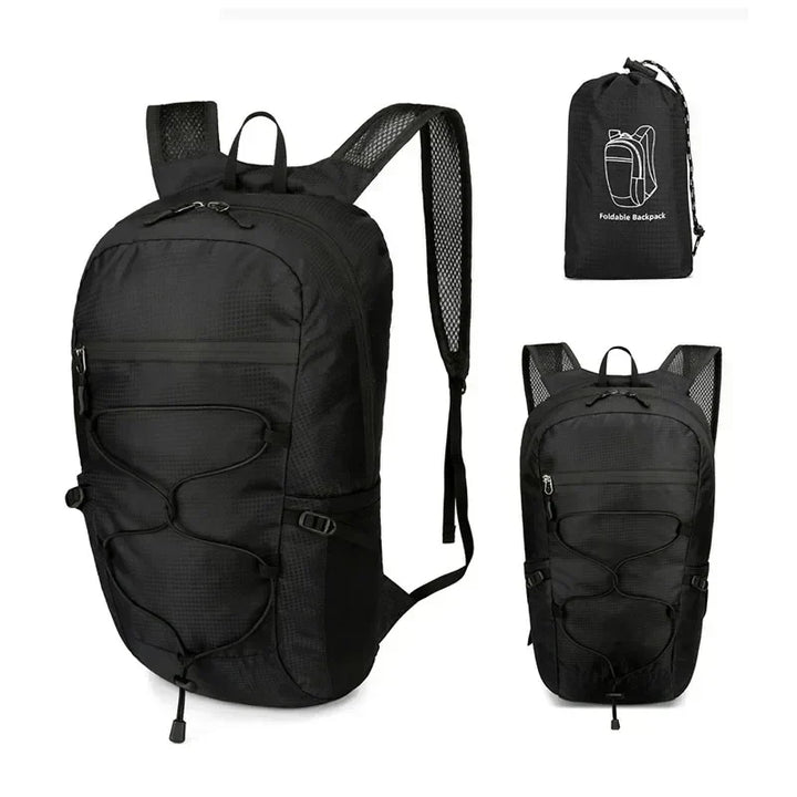 Carvallo PackLite 20 L | Ultralätt &amp; Vattentät | Fällbar för resor &amp; vandring