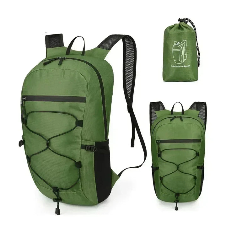 Carvallo PackLite 20 L | Ultralätt &amp; Vattentät | Fällbar för resor &amp; vandring