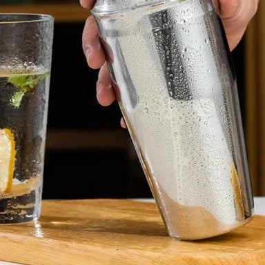 Carvallo – Lyxig Metallisk Bar Set för Stiliga Cocktails