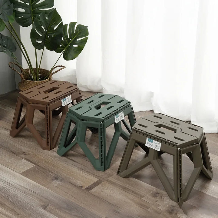Carvallo Klapphocker | Fällbar Utomhus-Hocker | Hög Bärkapacitet | Kompakt &amp; Väderbeständig
