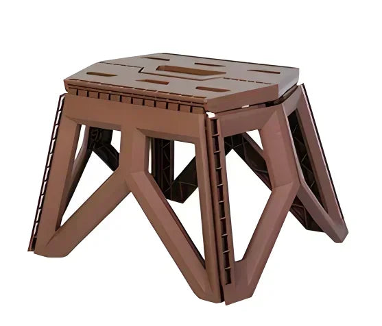 Carvallo Klapphocker | Fällbar Utomhus-Hocker | Hög Bärkapacitet | Kompakt &amp; Väderbeständig