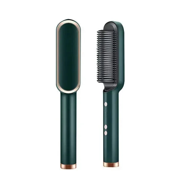 Carvallo-in-1 Ionen-Värmekam Stylera IonPro | Glättkam, Plattång &amp; Hot Comb | Antifrizz-teknologi | 30 cm | Professionell kvalitet
