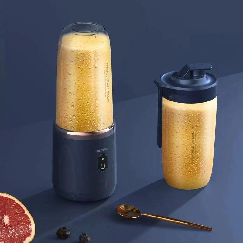 Uppladdningsbar bärbar mixerkopp — Resesmoothiemaskin och iskrossande shaker