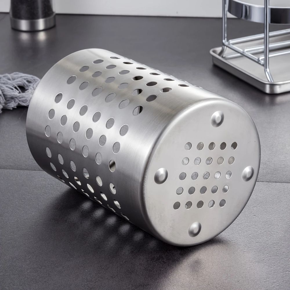 Stainless Steel Redskapshållare med Hål