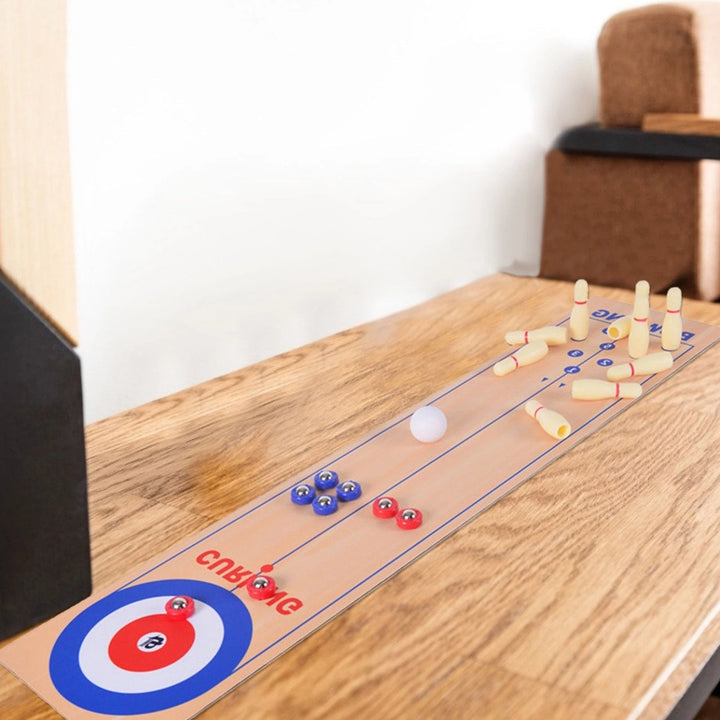 3-i-1 Bordshuffleboardspel