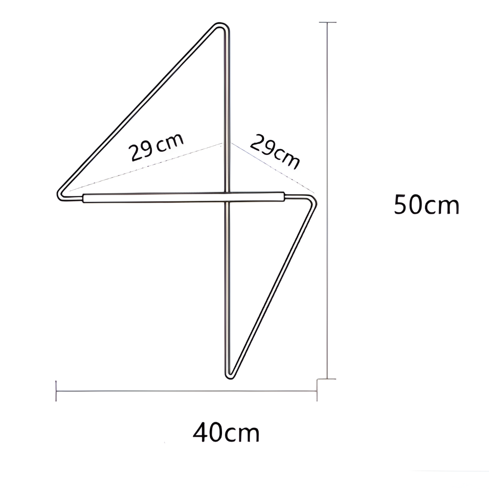 NordicFrame Klädställ – Minimalistisk &amp; Geometrisk Design