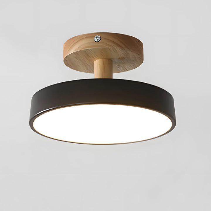 Modern Trä LED Taklampa