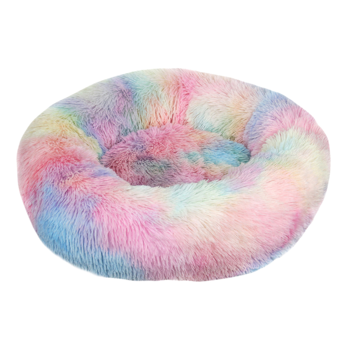 Trivhem Fluffig donutbädd för hund och katt