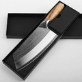 Köttyxa i Rostfritt Stål – Cleaver Kockkniv för Kök & Styckning