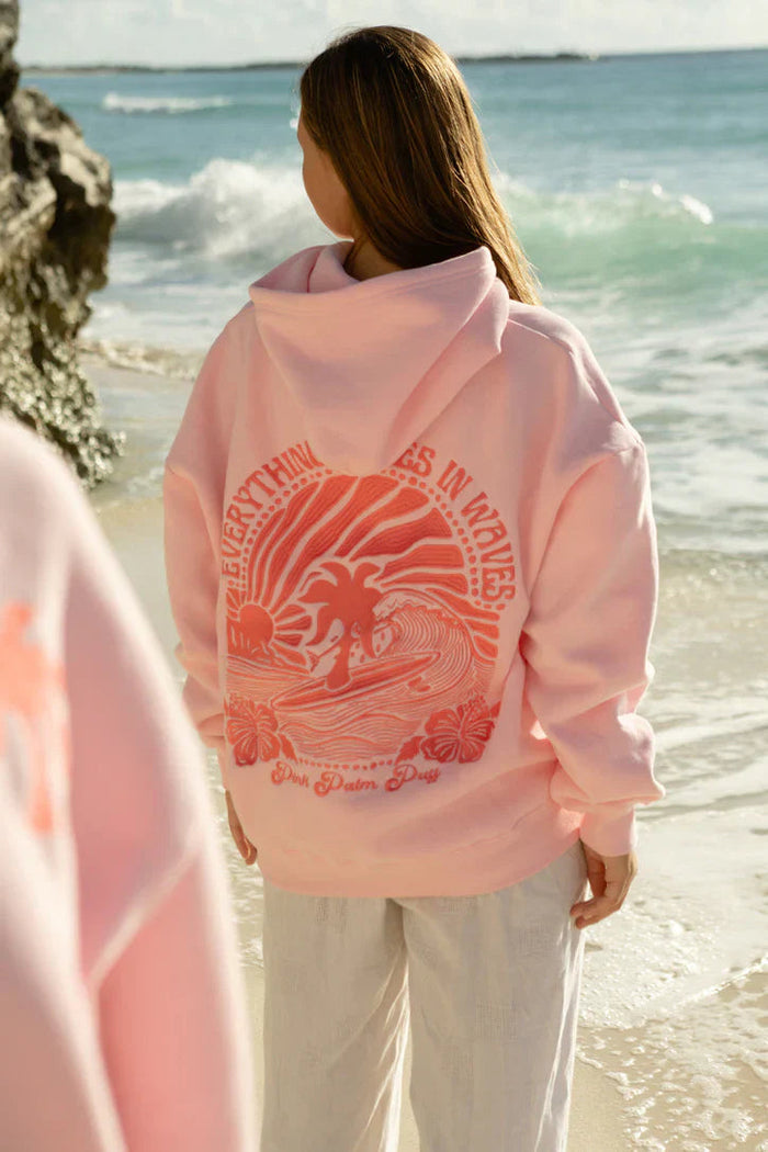 Hoodie Kvinnor Grafisk Bomull Avslappnad Stil