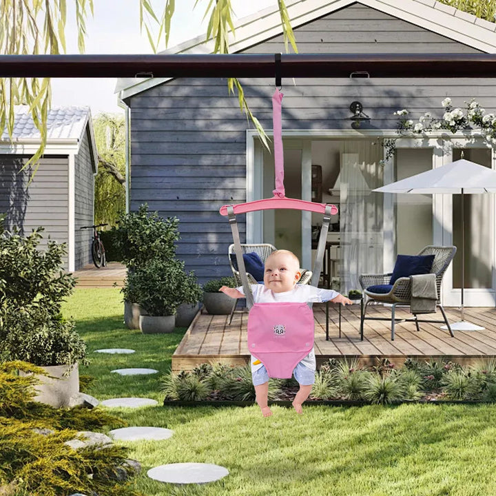 Doorway Babysitter - Justerbar gungstol för inomhuslek och motion