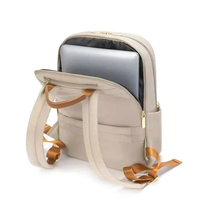 Carvallo Rucksack LivaSmart Urban | Vattentät &amp; Lätt | För Laptop &amp; Vardag | 28×12×38 cm