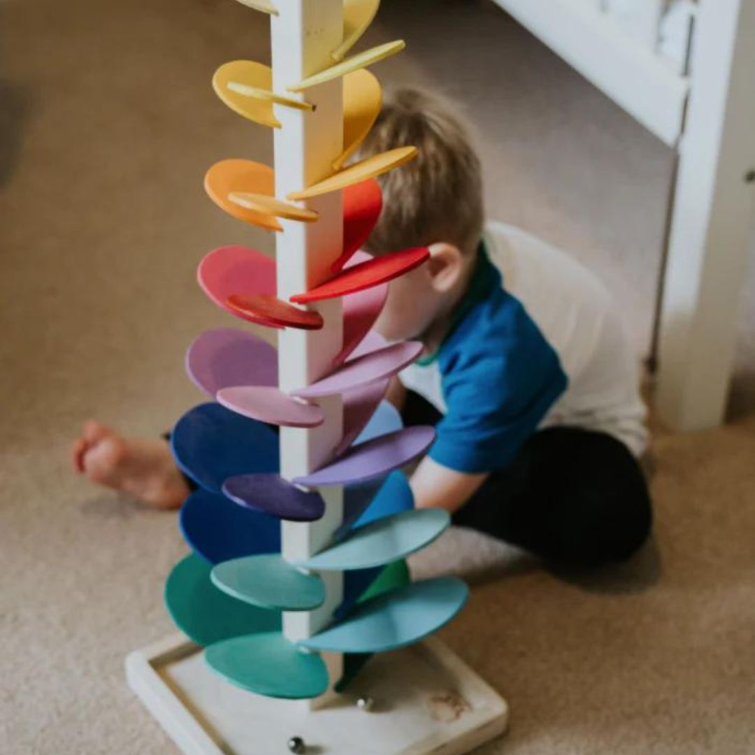 Marble Run Set – Bygg, lär och lek med livfulla spår