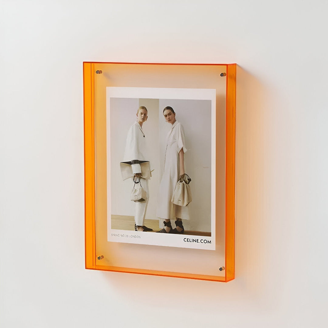 Carvallo – Transparent Foto Ram med Modern Minimalistisk Design