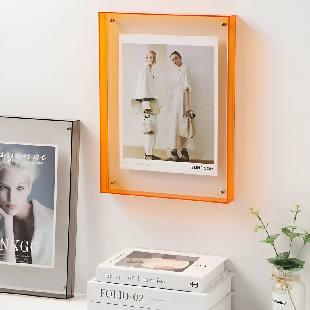 Carvallo – Transparent Foto Ram med Modern Minimalistisk Design