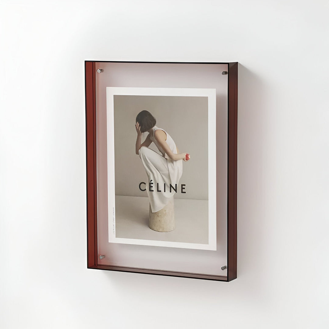 Carvallo – Transparent Foto Ram med Modern Minimalistisk Design