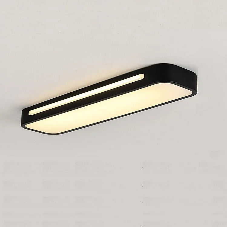 Nordisk Stil Lång LED Taklampa – Minimalistisk Design