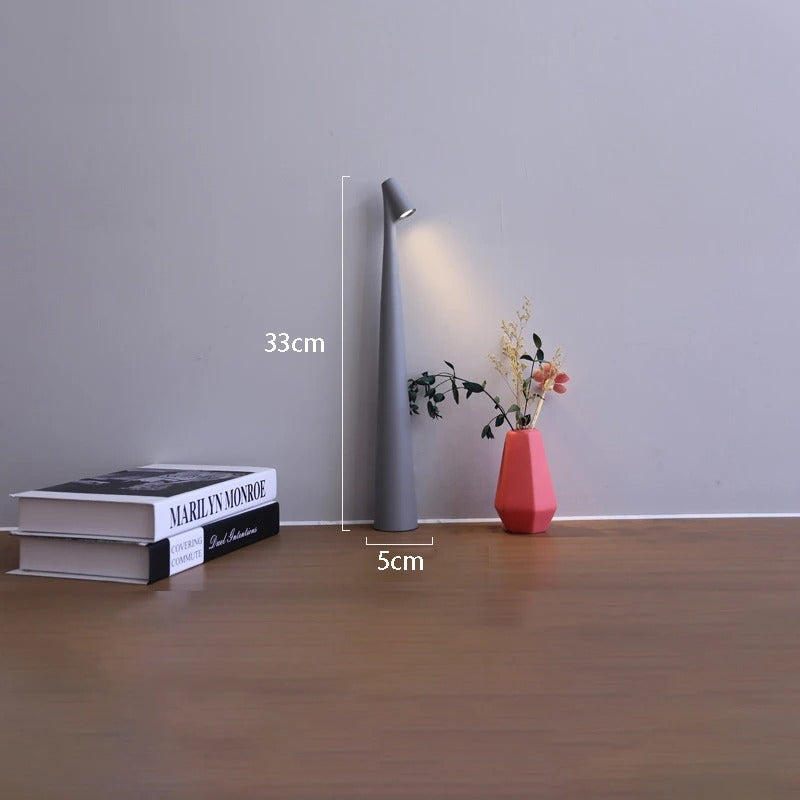 Nordic Minimalist Trådlampa - Uppladdningsbar &amp; Stilren Dekoration