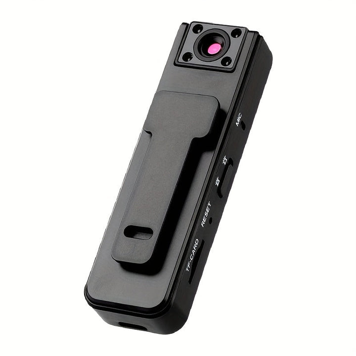 Mini kamera med klipp för videoinspelning