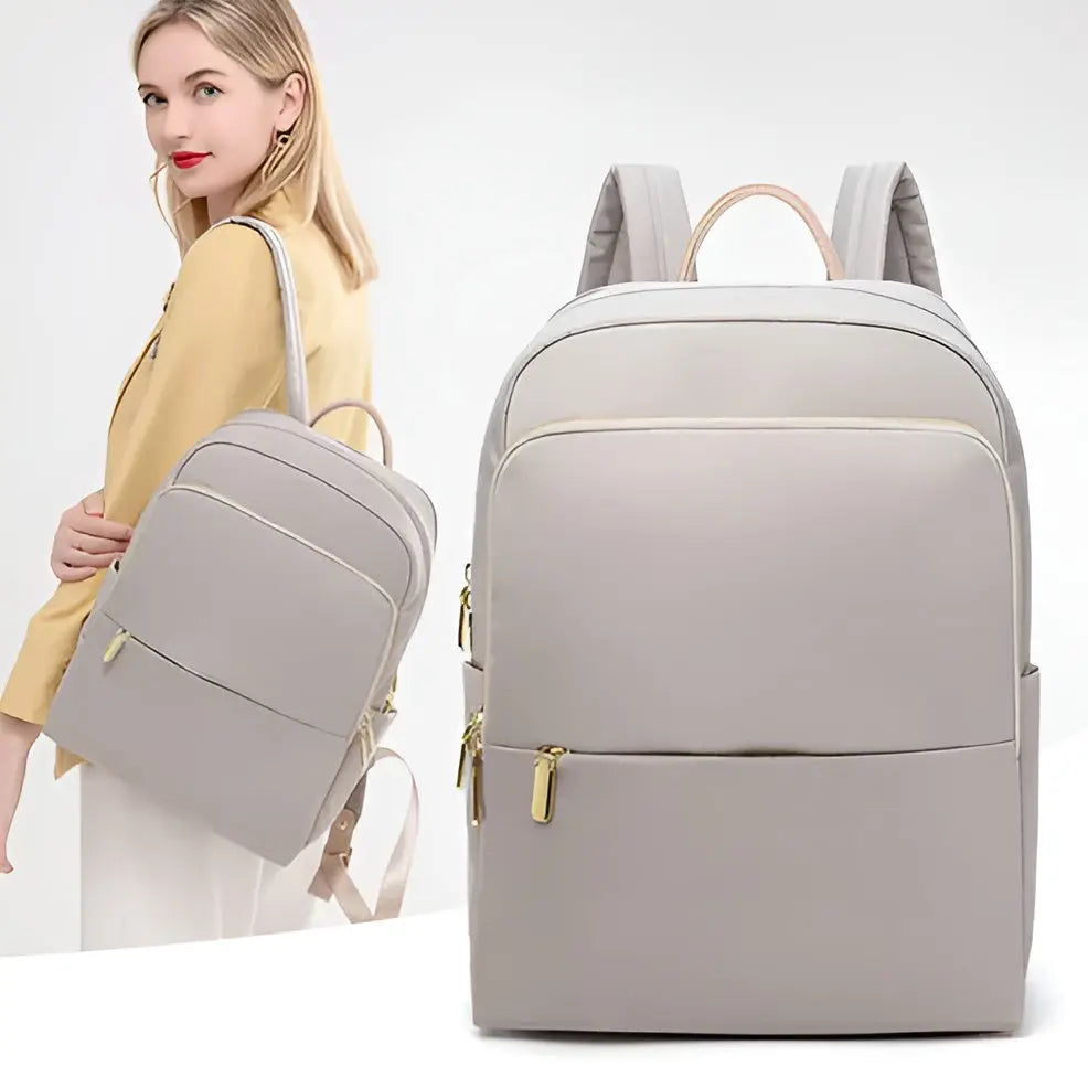 Carvallo Rucksack LivaSmart Urban | Vattentät &amp; Lätt | För Laptop &amp; Vardag | 28×12×38 cm