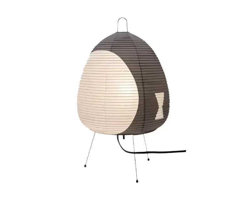 Äkta japansk papperslampa med retrostil – Mjuk belysning för varje rum