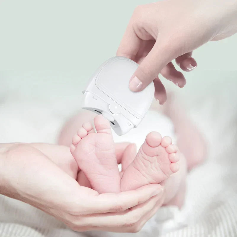 Elektrisk nagelklippare, automatisk nagelpolering trimning manicure
