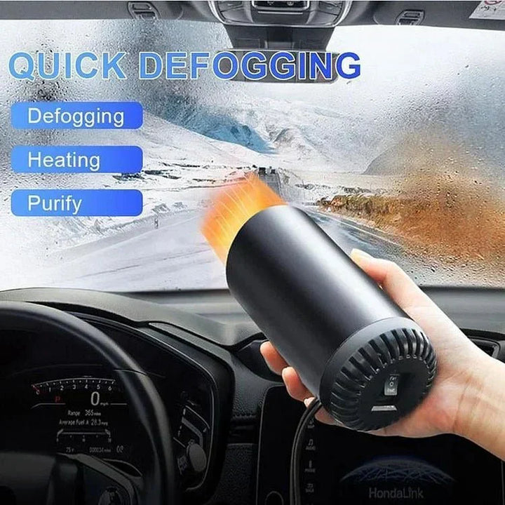 Bilkamin Defroster med Snabbt Kopphållarvärme