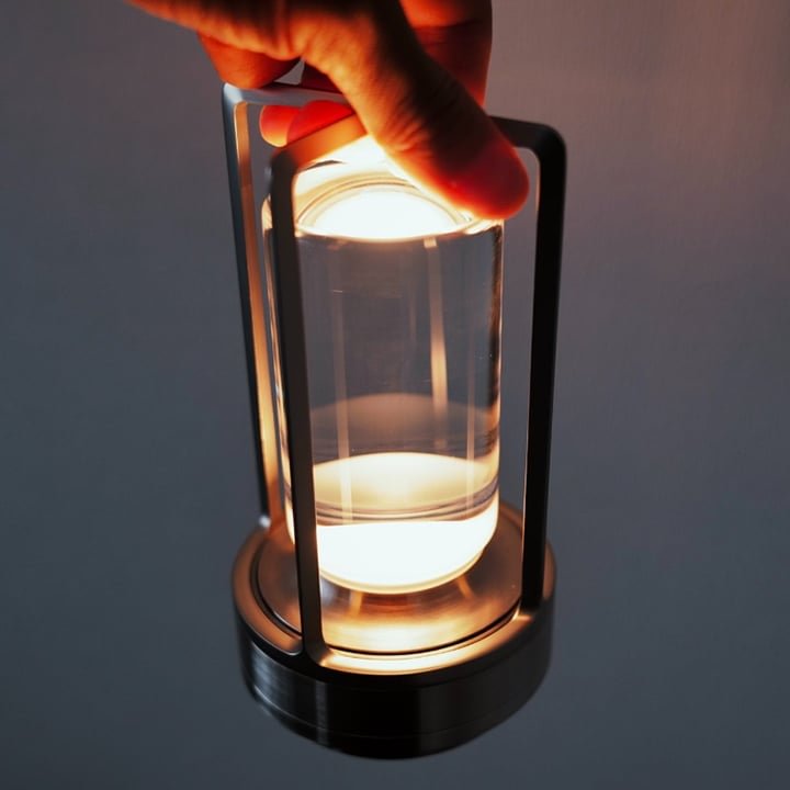 Carvallo – Elegant Dimmbar Bordslampa med Kristall Atmosfär