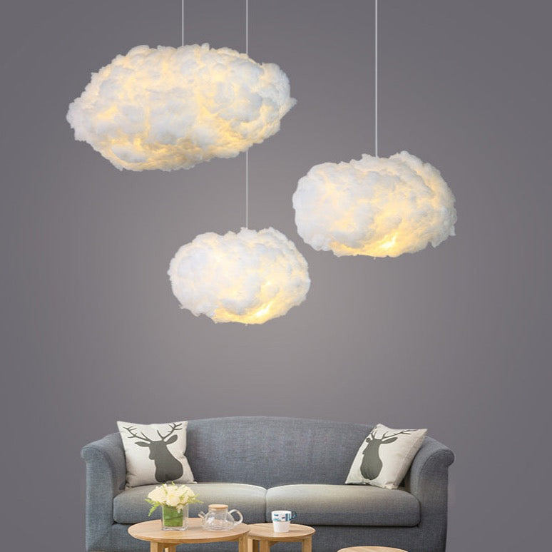 Cloud Lighting – Drömlik Taklampa med Mjuk Belysning
