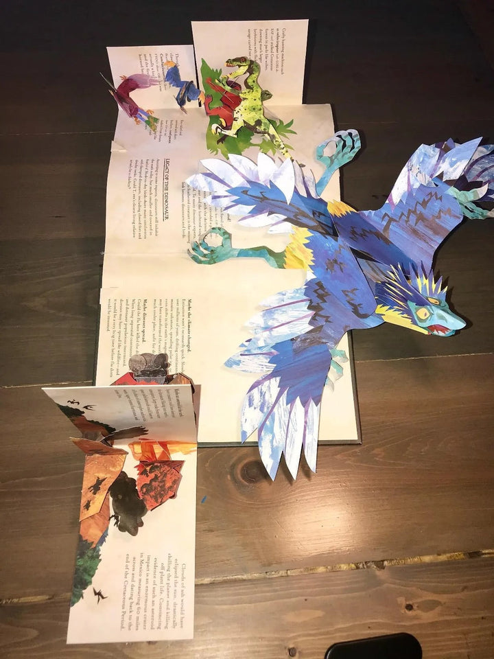 3D-dinosauriebok – interaktiv förhistorisk resa för barn och vuxna