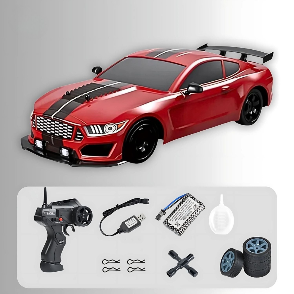 Fjärrkontroll Driftingbil med Snabbladdning
