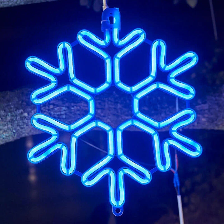 Juldekorationer LED Utomhus Snöflingor Ljus