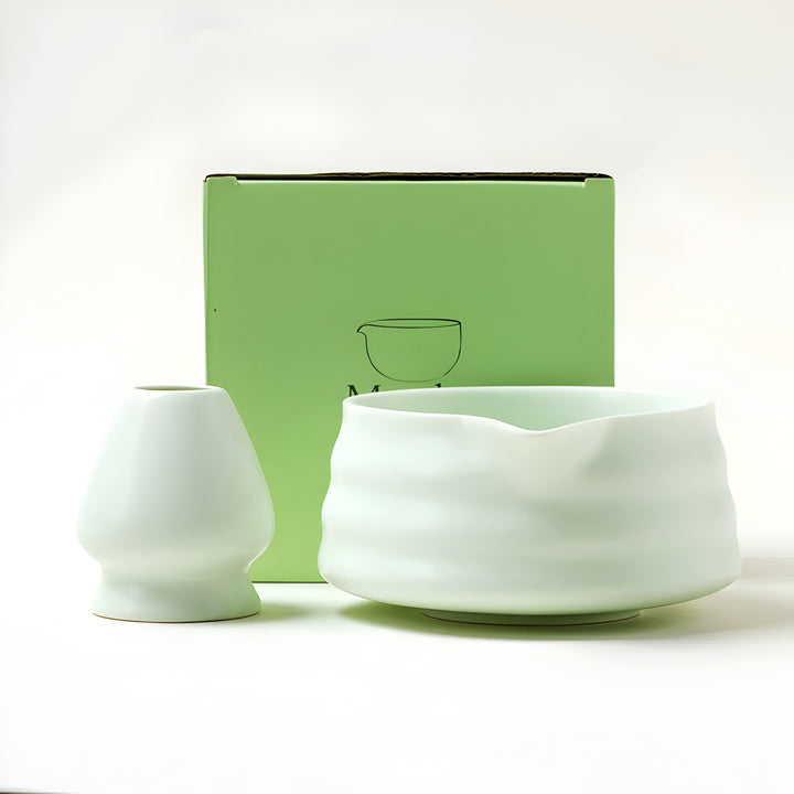 Matcha-set Keramik – Traditionellt Japanskt Te-set för Avkopplande Stunder