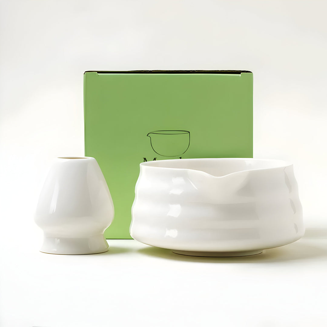 Matcha-set Keramik – Traditionellt Japanskt Te-set för Avkopplande Stunder