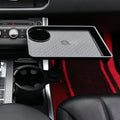 CarMealTray – Bilbricka med Roterande Serveringsyta | Ät och Organisera Smidigt i Bilen