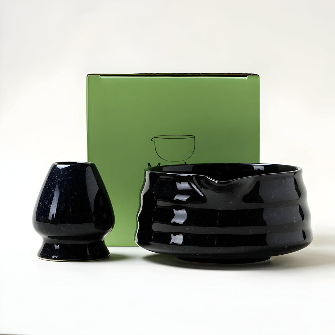 Matcha-set Keramik – Traditionellt Japanskt Te-set för Avkopplande Stunder