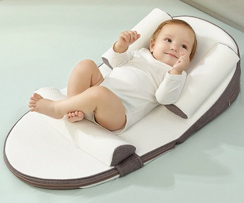 Anti-Reflux &amp; Anti-Roll Baby Lounger