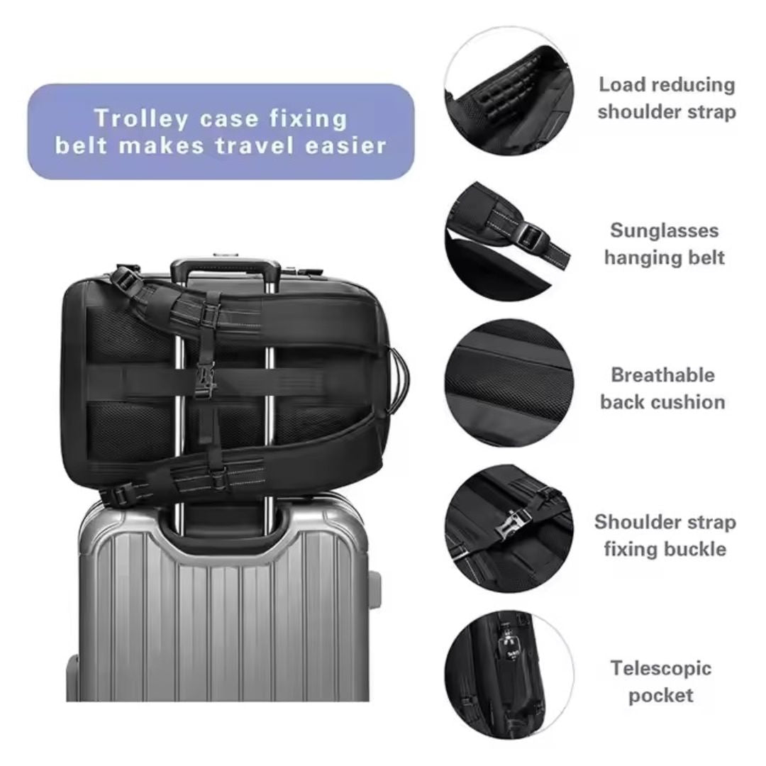 Vakuum Researransryggsäck – Smart Packning, Maximalt Utrymme