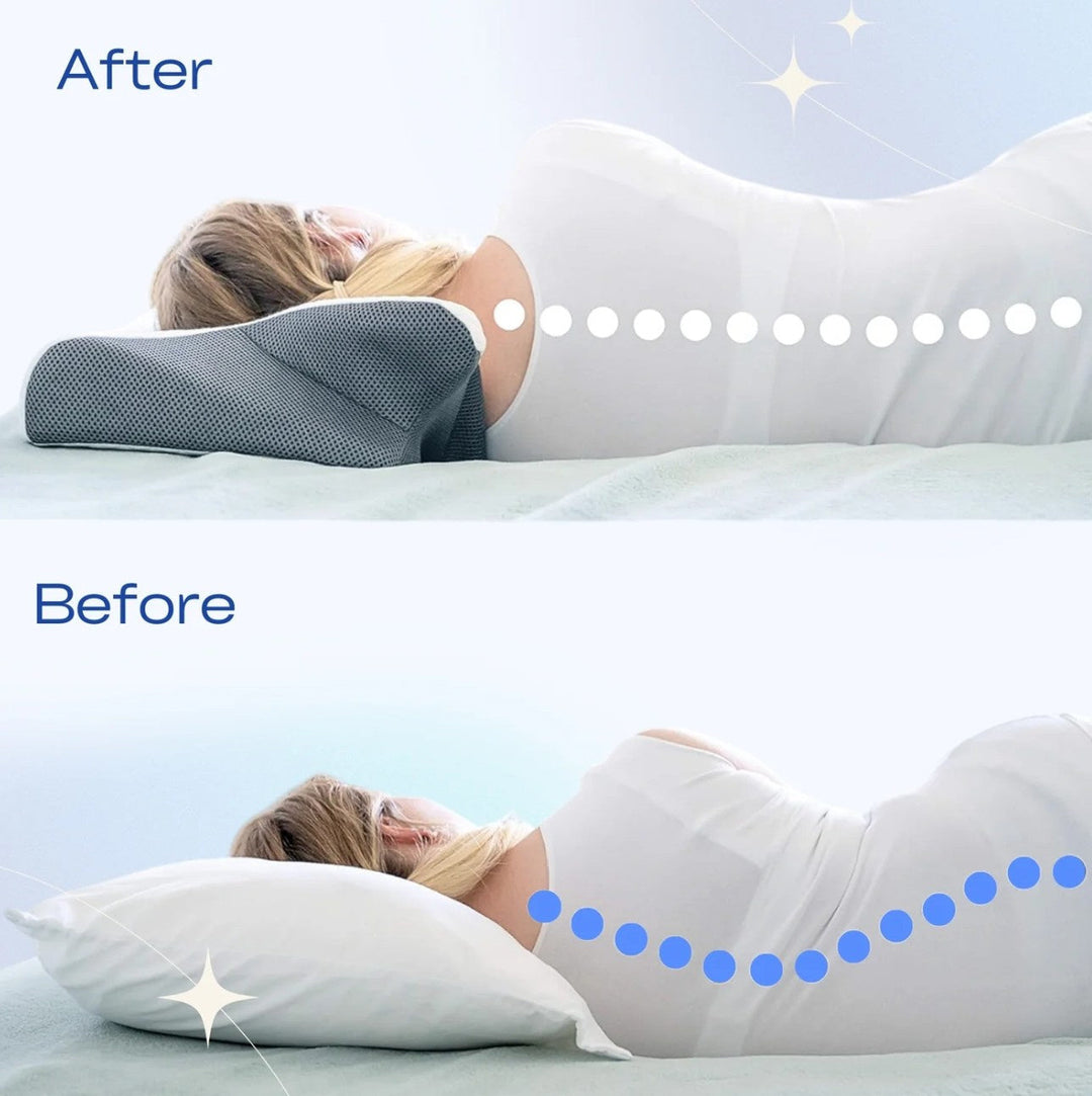 Snoozeit. - Ergonomisk &amp; Skön Ortopedisk Nackkudde